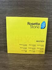 Rosetta Stone Deutsch German Level 1,2,3,4, & 5 Discs NO CODE CDs Only 2014 picture