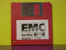 Atari Editor Roland Linear Synth D5 D10 20 D-110 Floppy Disk 720 K ° Vintage picture
