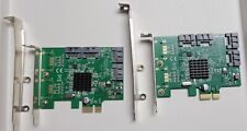 2-Syba 4 Port SATA III PCIe Controller Card P/N: SI-PEX40062 Tested Working picture