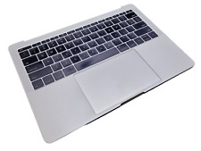 Apple MacBook Pro A1708 Top Case (Palmrest) + TouchPad + Keyboard Silver Grade B picture