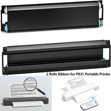 Phomemo Exclusive Thermal Transfer Ribbon for P831 Portable Printer 2 Rolls picture
