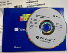 Microsoft Windows 7 Professional 64 Bit DVD Key Included picture