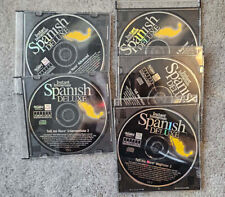 Instant Immersion Spanish Deluxe 5 PC CD-ROMs. Never used, in CD holders. picture