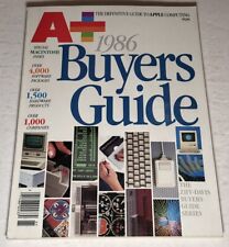 A+ 1986 Buyer’s Guide The Definitive Guide To Apple Computing Ziff-Davis Series picture