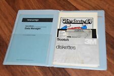 1983 Ultrabasic 64 Abacus Software & Demo Floppy Diskette 1st printing vintage picture