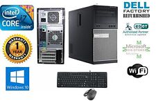 Dell Gaming TOWER DESKTOP i7 3770 Quad 3.4GHz 32GB  120 GB SSD+1TB  GT 1030 picture