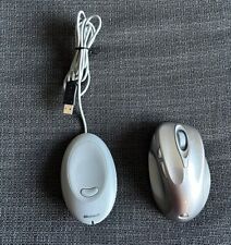 Microsoft Wireless Laser Mouse 6000 Silver Model 1052 w/ Receiver Tested Works picture