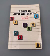 Apple II Book ~ A Guide to Apple Writer for II / lle ~ Reston picture