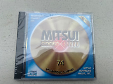 MITSUI Gold CD-R Gold Foil  LIFETIME Warrantee NEW Factory Sealed MADE IN JAPAN picture