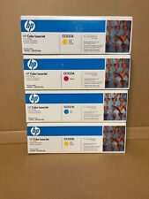 Genuine HP 304A Toner Cartridge Set C/M/Y/K CC530A CC531A CC532A CC533A, SEALED picture