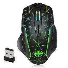 7Buttons RGB LED Backlit 2.4GHz Wireless Gaming Mouse Optical Mice for PC Laptop picture
