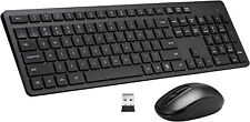 iHome Wireless Keyboard / Mouse Bundle IH-KM2000B - Full-size Keyboard w/ Manual picture