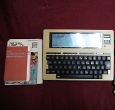 Vintage Radio Shack TRS-80 Model 100 Portable Computer + Books, Accessories picture
