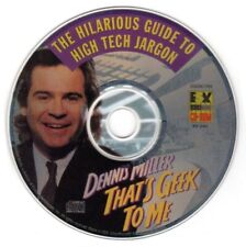 Dennis Miller: THAT'S GEEK TO ME (CD-ROM, 1996) for Win/Mac - New CD in SLEEVE picture