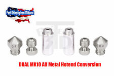 DUAL MK10 All Metal Hotend Conversion Upgrade Kit 0.4 Nozzle MakerBot Flashforge picture