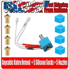Anycubic Kobra Hotend, 5 Silicone Socks and 5 Nozzles Kobra 3D Printer picture