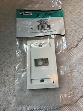 Panduit Cfpe2iwy Wall Plate,Single Gang,2 Ports,Off White picture
