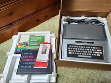 TRS-80 color computer in original box + manuals & cords picture