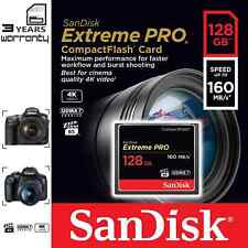 NEW SanDisk Compact Flash Extreme Pro 128GB 4K 8K video speed CF 128G V60 V90 picture