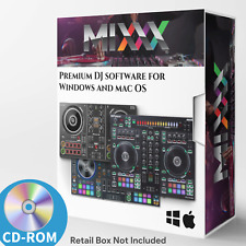 Mixxx 2023 Professional DJ Mixing Music Software w/Controller Support PC/Mac CD picture