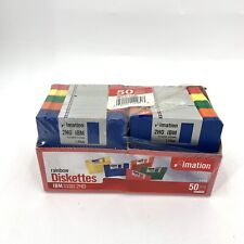 Imation Rainbow Diskettes IBM Formatted 2HD 1.44MB 50 Pack Missing 3 picture