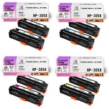 8Pk TRS 305X BCMY HY Compatible for HP LaserJet M375nw M451dn Toner Cartridge picture