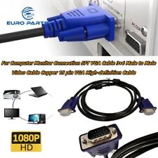 For Computer Monitor Connection 5FT VGA Cable 3+6 Male to Male Video Cable 15PIN picture