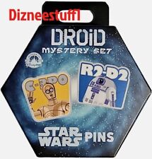 2024 Disney Parks Star Wars Droid Series Mystery Box Set of 2 Pins Sealed Box picture