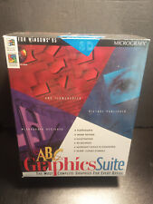 Brand New Micrografx ABC Graphics Suite Vintage Software Windows 95 CD ROM  picture