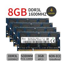 SKHynix 32GB 4x8GB DDR3L 1600Mhz PC3L-12800 2Rx8 204Pin SODIMM Laptop Memory RAM picture