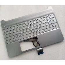 Laptop New For HP TPN-Q230 TPN-Q222 Palmrest Cover Keyboard US picture