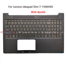 New Palmrest Keyboard For Lenovo Ideapad Slim 7-15IMH05 5CB0Z31249 USA picture