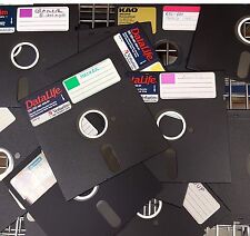50 USED NON WORKING 5.25 FLOPPY DISKS.   (5 1/4 FLOPPY DISKETTES) picture