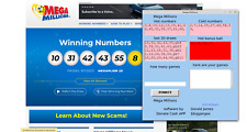 Powerball and Mega Milions Plus Georgia jumbo Lotto  DVD for Windows 7 , 8 & 10 picture