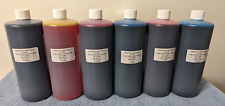6 x EPSON DISC PRODUCER PP-100N PP-100NS PREMIUM COMPATIBLE INK REFILL (6,000ML) picture