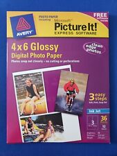 AVERY 4x6 Glossy Digital Photo Paper 36 prints (12 sheets) picture