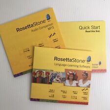 Rosetta Stone 2012 Arabic Level 1 Learning Software & Audio Companion MP3 picture