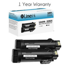 2 Black Toner Cartridges for Dell H625cdw H825cdw S2825cdn H625 H825 s2825 Ink picture