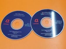 ⭐️⭐️⭐️⭐️⭐️ Compaq Presario Quick Restore Disc #1 and #2 Discs Only picture