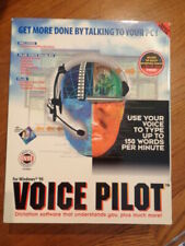 Voice Pilot Computer Dictation Typing Software Windows 95 VTG 1997 CD Headset picture
