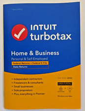 2023 TurboTax Home & Business CD/Download  Federal E-File & State Windows/Mac picture