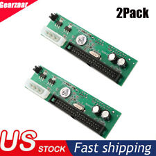 2Pcs 7+15 Pin Parallel ATA PATA/IDE TO SATA Converter Adapter For 3.5 HDD DVD U* picture