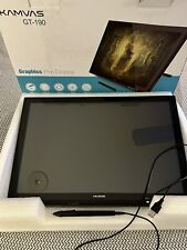 Working Kamvas Huion GT-190 Drawing Tablet Monitor with Stylus Pen + Adapter picture