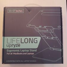 Lifelong UPRYZE Ergonomic Laptop Stand For Desk Adjustable Height Up To 11- 17in picture