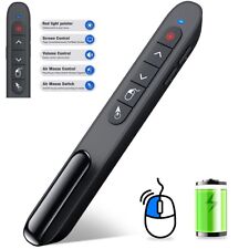Wireless Presenter Remote Rechargeable USB Presentation Clicker PPT Pointer picture