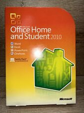Microsoft Office 2010 Home and Student Family Pack Licensed For 3PCs=RETAIL BOX picture