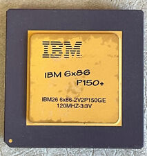 IBM 6x86 P150+ 6X86-2V2P150GE 6x86 150MHz Vintage CPU, GOLD picture
