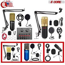 5Core Premium Pro Audio Condenser Recording Microphone Podcast Gaming Studio Mic picture