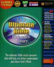 Nelson's The Ultimate Bible Reference Library PC CD 2CD study resources versions picture