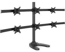 VIVO Hex LCD Monitor Desk Mount Stand Heavy Duty Adjustable 6 Screens up to 27